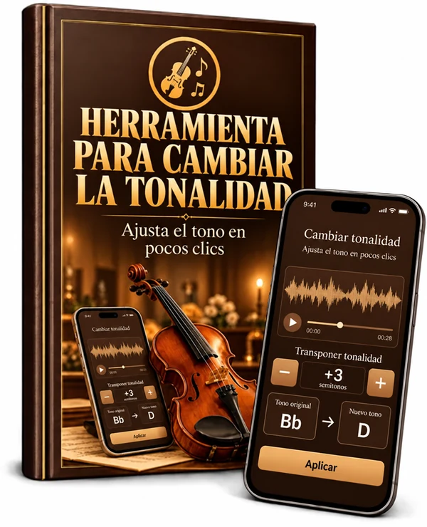 Herramienta para cambiar la tonalidad de las pistas